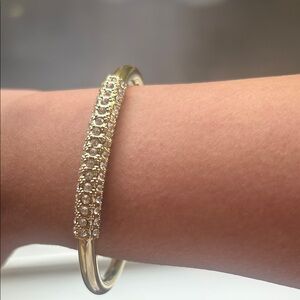 Elegant Gold and Silver Women's Bracelet